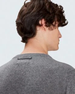 7 For All Mankind Cashmere Crew In Grey -7 For All Mankind 06c86016482af14cd1f0fea9f898ecf0