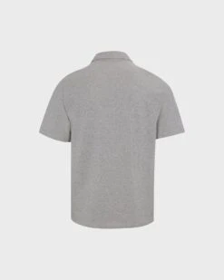 7 For All Mankind Pique Knit Polo In Heather Grey 17 7 For All Mankind Pique Knit Polo In Heather Grey -7 For All Mankind 09af000638f1e011a8fac1a6e45feaa8