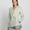 7 For All Mankind Tailored Linen Blazer In Seafoam -7 For All Mankind 12e41cacd635e8e01748cca558d20fa9