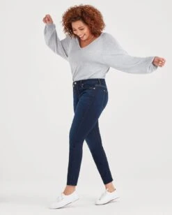 7 For All Mankind Slim Illusion High Waist Ankle Skinny In Tried And True -7 For All Mankind 24063087b416b4dbcfd6726347c3c444