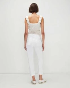 7 For All Mankind Luxe Vintage Josefina With Destroy In Broken Twill White 9 7 For All Mankind Luxe Vintage Josefina With Destroy In Broken Twill White -7 For All Mankind 266c565fd7e6384f7ac4a2d1e73560bb