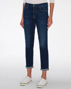 7 For All Mankind Josefina In Dark Blue