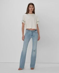 7 For All Mankind Broken Twill Original Bootcut In Coco Prive -7 For All Mankind 2c41eba7d2c95856cba3102656735e1c