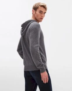 7 For All Mankind Cashmere Hoodie In Grey -7 For All Mankind 2cab44583da32a2893065e6d1b7b0ead