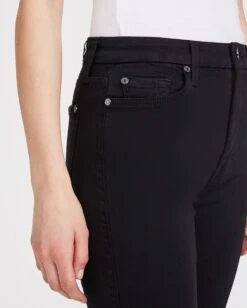 7 For All Mankind Slim Illusion High Waist Ankle Skinny In Luxe Black -7 For All Mankind 2e0ad60f68df743c8144ed6bca4f31eb