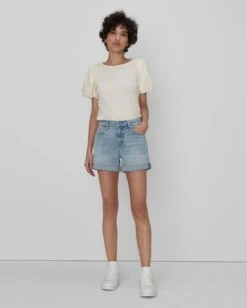 7 For All Mankind Broken Twill Mid Roll Short In Coco Prive Destroy -7 For All Mankind 3ce202beae4d188ca8f8a393cc7e9099