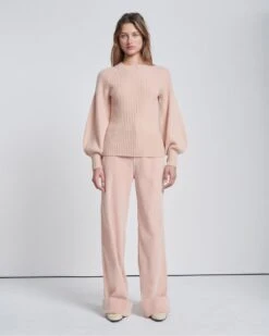 7 For All Mankind Lantern Sleeve Sweater In Blush 8 7 For All Mankind Lantern Sleeve Sweater In Blush -7 For All Mankind 3f6bcf0f21d3adaf65e5e262867203ab