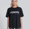 7 For All Mankind Wonder Graphic Tee In Black -7 For All Mankind 40a4b471ef7ea199d9bd2e806d78f690