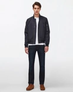 7 For All Mankind Airweft Denim Slimmy In Perennial