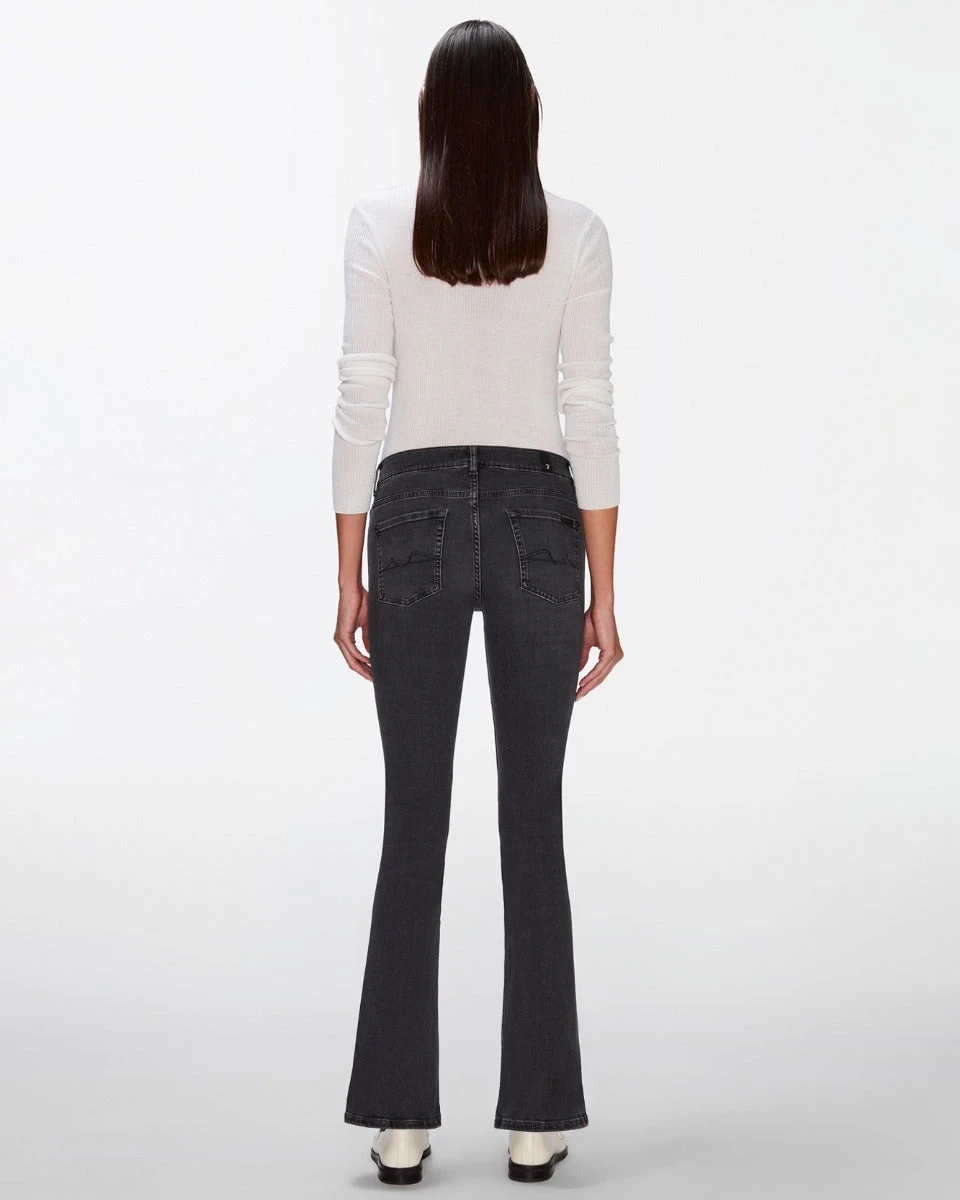 7 For All Mankind Tailorless Bootcut In Dark Grey 5 7 For All Mankind Tailorless Bootcut In Dark Grey - Image 3