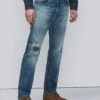 7 For All Mankind Selvedge Cooper J In Horizon Destroyed -7 For All Mankind 4fa7089900625e250c9b8a2001f74550