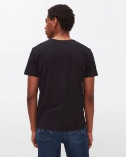 7 For All Mankind Cashmere Blend Tee In Black -7 For All Mankind 53dfa36d33907365199c343c0aa4e925