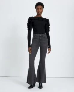 7 For All Mankind Mega Flare Jean In Belle