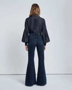 7 For All Mankind Mega Flare Jean In Sunbeam -7 For All Mankind 6f2d7b96c57dab0153d8571b3e6b82a9