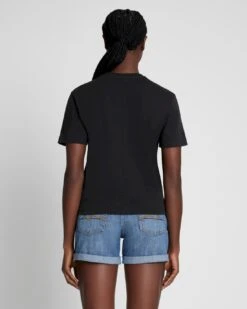 7 For All Mankind Everyday Crew Neck Tee In Black -7 For All Mankind 732cbfb74c042897e017b9566e82e66b
