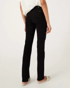7 For All Mankind B(air) Denim Kimmie Straight In Black -7 For All Mankind 784e2e19c26b78f71a1d2f628a0fb830