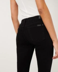 7 For All Mankind B(air) Denim Ankle Skinny In Black -7 For All Mankind 79054ab65fc6c6bdec096617cdc7d3c5