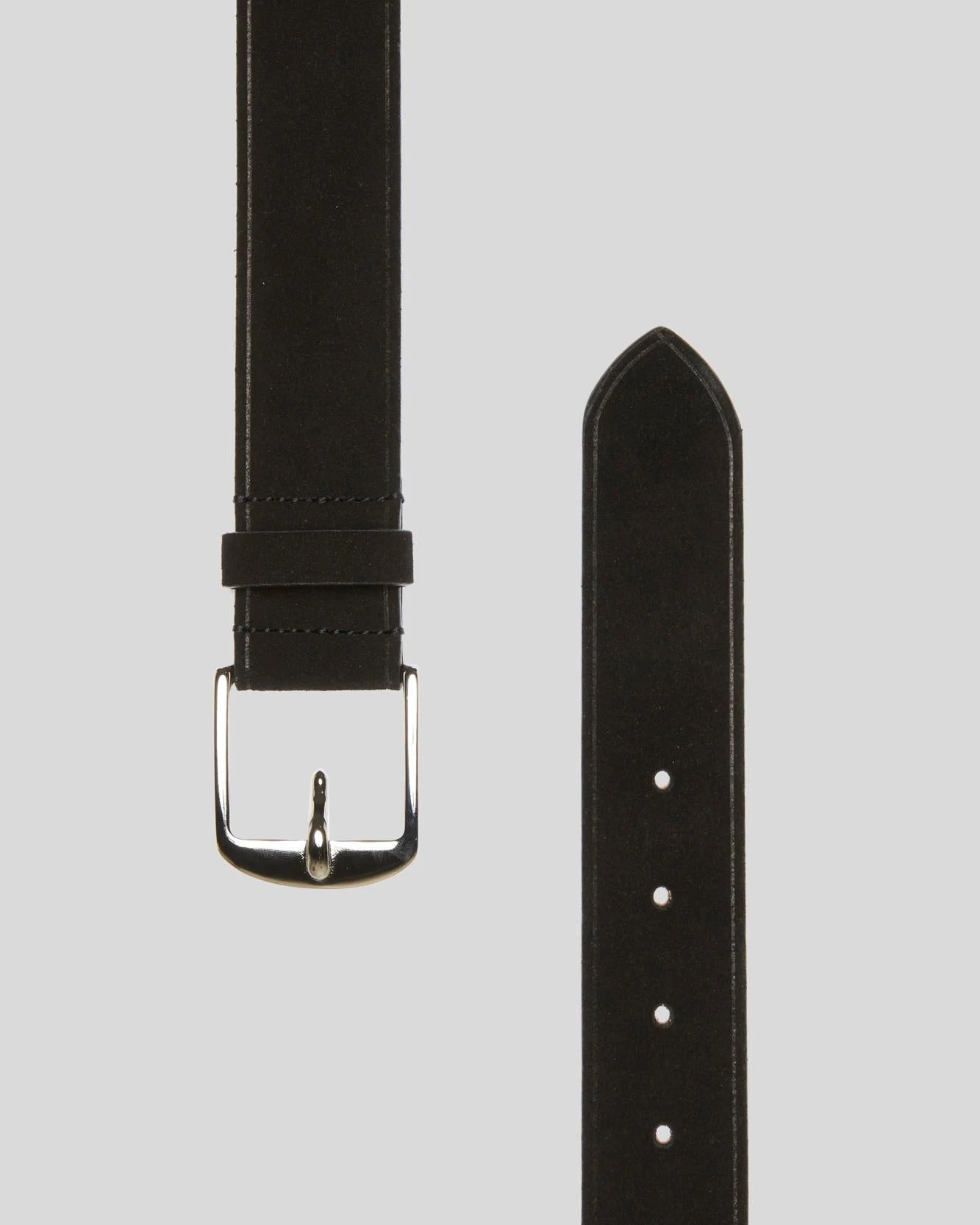 7 For All Mankind Classic Suede Belt In Black 5 7 For All Mankind Classic Suede Belt In Black - Image 3