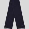 7 For All Mankind Cashmere Blend Scarf In Navy -7 For All Mankind 7A989406 NVY 8