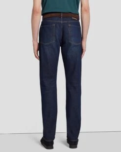 7 For All Mankind Classic Suede Belt In Dark Brown -7 For All Mankind 7AS8MB02 DBR 3