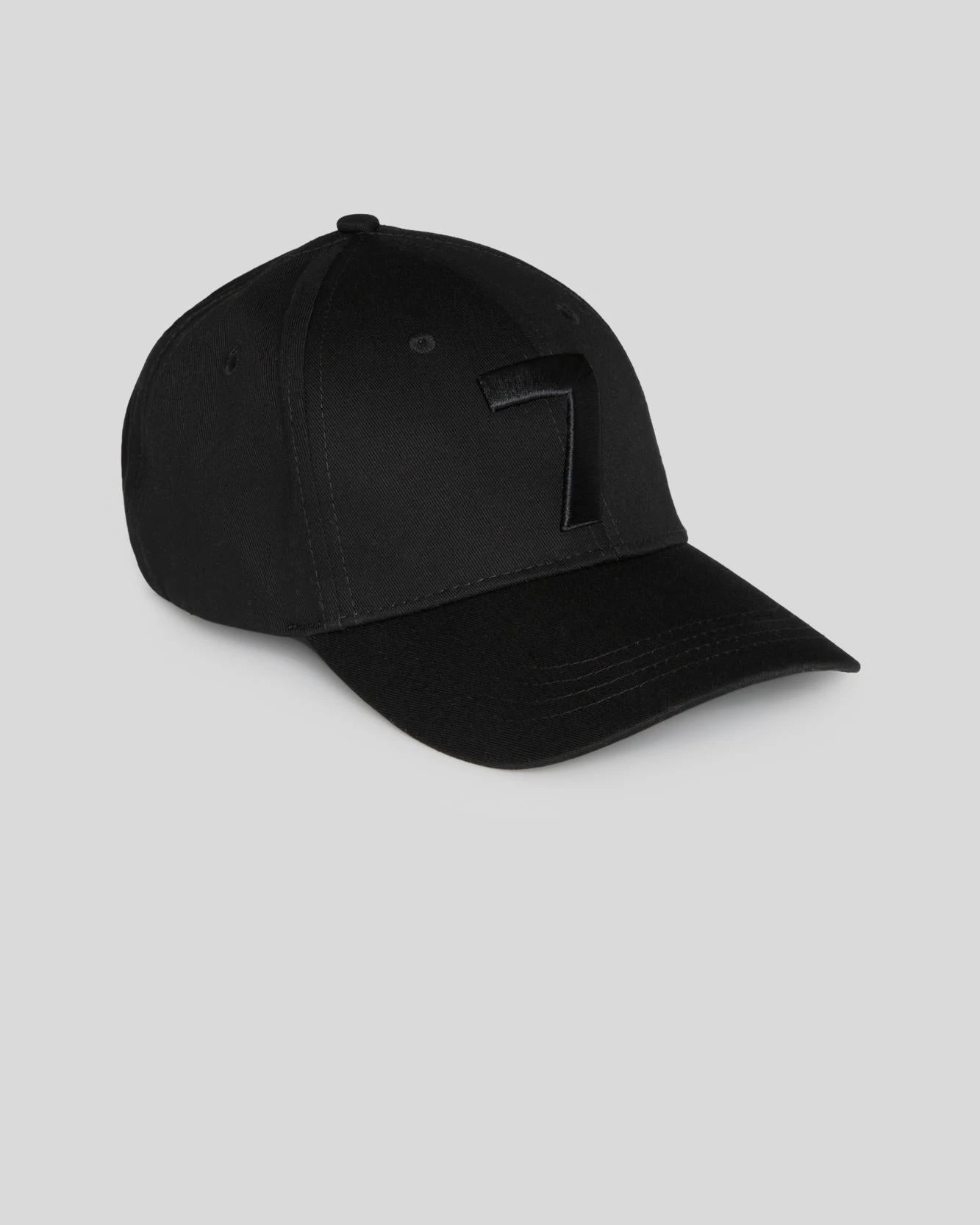 7 For All Mankind Baseball Cap In Black 3 7 For All Mankind Baseball Cap In Black - Image 2