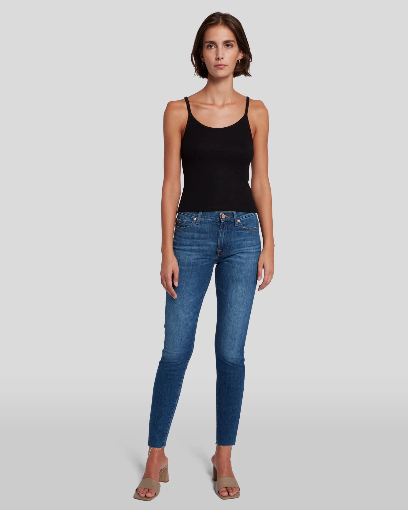 7 For All Mankind Slim Illusion High Waist Skinny In Highline 8 7 For All Mankind Slim Illusion High Waist Skinny In Highline - Image 6
