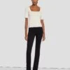 7 For All Mankind B(air) Kimmie Bootcut In Rinsed Black -7 For All Mankind 7E033C43 RNS 1