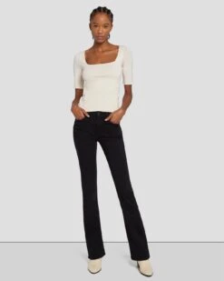 7 For All Mankind B(air) Kimmie Bootcut In Rinsed Black 13 7 For All Mankind B(air) Kimmie Bootcut In Rinsed Black -7 For All Mankind 7E033C43 RNS 6
