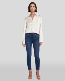 7 For All Mankind B(air) Ankle Skinny In Duchess