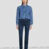 7 For All Mankind B(air) Kimmie Straight In Rinsed Indigo -7 For All Mankind 7E042C44 INR 1