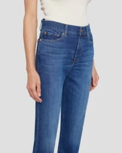 7 For All Mankind Slim Illusion High Waist Slim Kick In Highline -7 For All Mankind 7E063C12 HGL 3