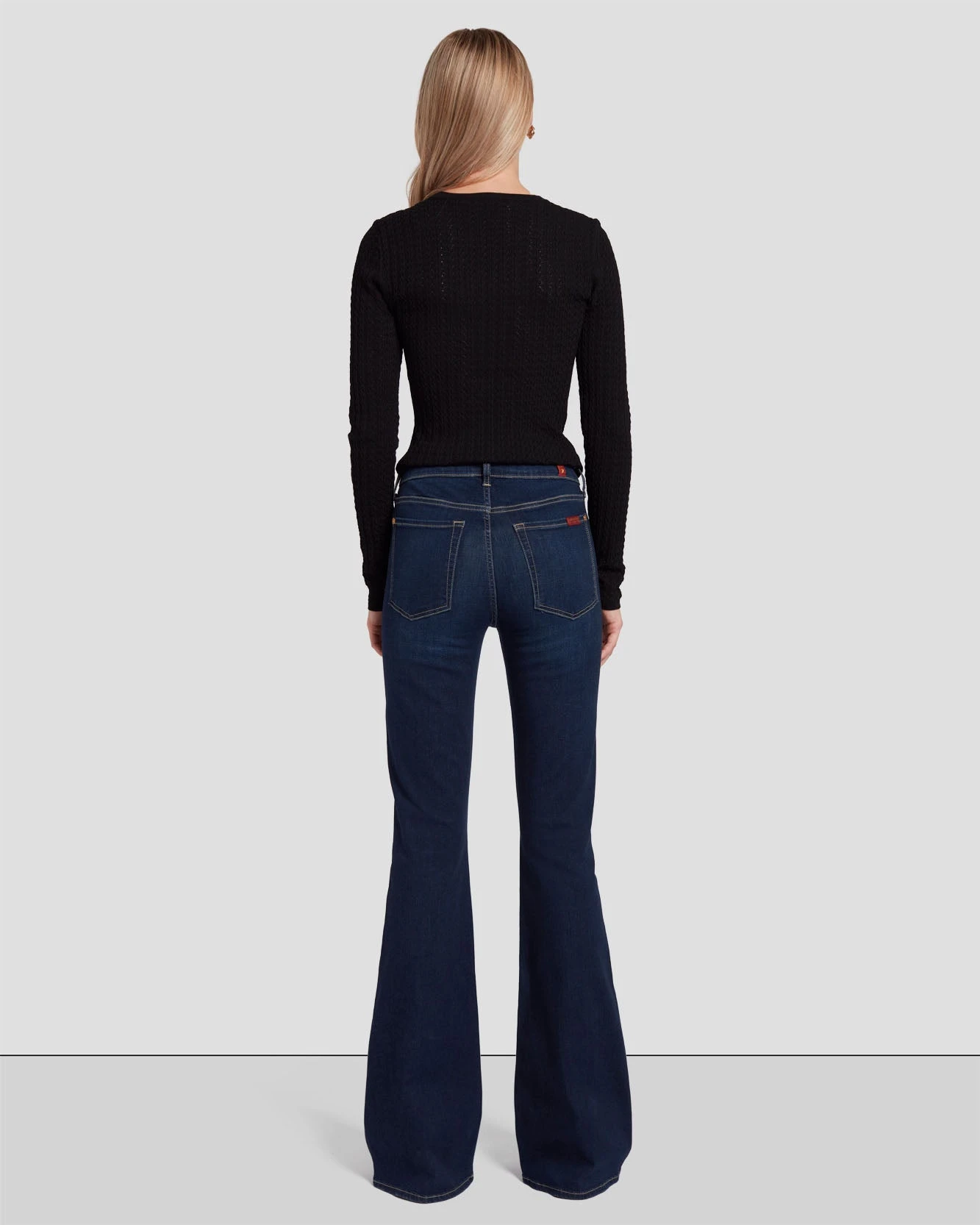 7 For All Mankind Slim Illusion High Waist Ali In Tried & True 6 7 For All Mankind Slim Illusion High Waist Ali In Tried & True - Image 4