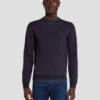 7 For All Mankind Merino Wool Sweater In Navy -7 For All Mankind 7M001M16 NVB 1