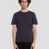 7 For All Mankind Cashmere Blend Tee In Navy 1 7 For All Mankind Cashmere Blend Tee In Navy -7 For All Mankind 7M207329 NVY 1
