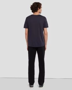 7 For All Mankind Cashmere Blend Tee In Navy -7 For All Mankind 7M207329 NVY 4