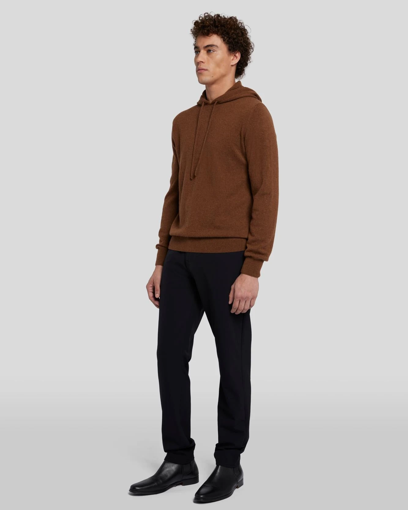 7 For All Mankind Cashmere Hoodie In Dapper Tan 5 7 For All Mankind Cashmere Hoodie In Dapper Tan - Image 3