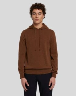 7 For All Mankind Cashmere Hoodie In Dapper Tan 12 7 For All Mankind Cashmere Hoodie In Dapper Tan -7 For All Mankind 7M209209 DPT 2