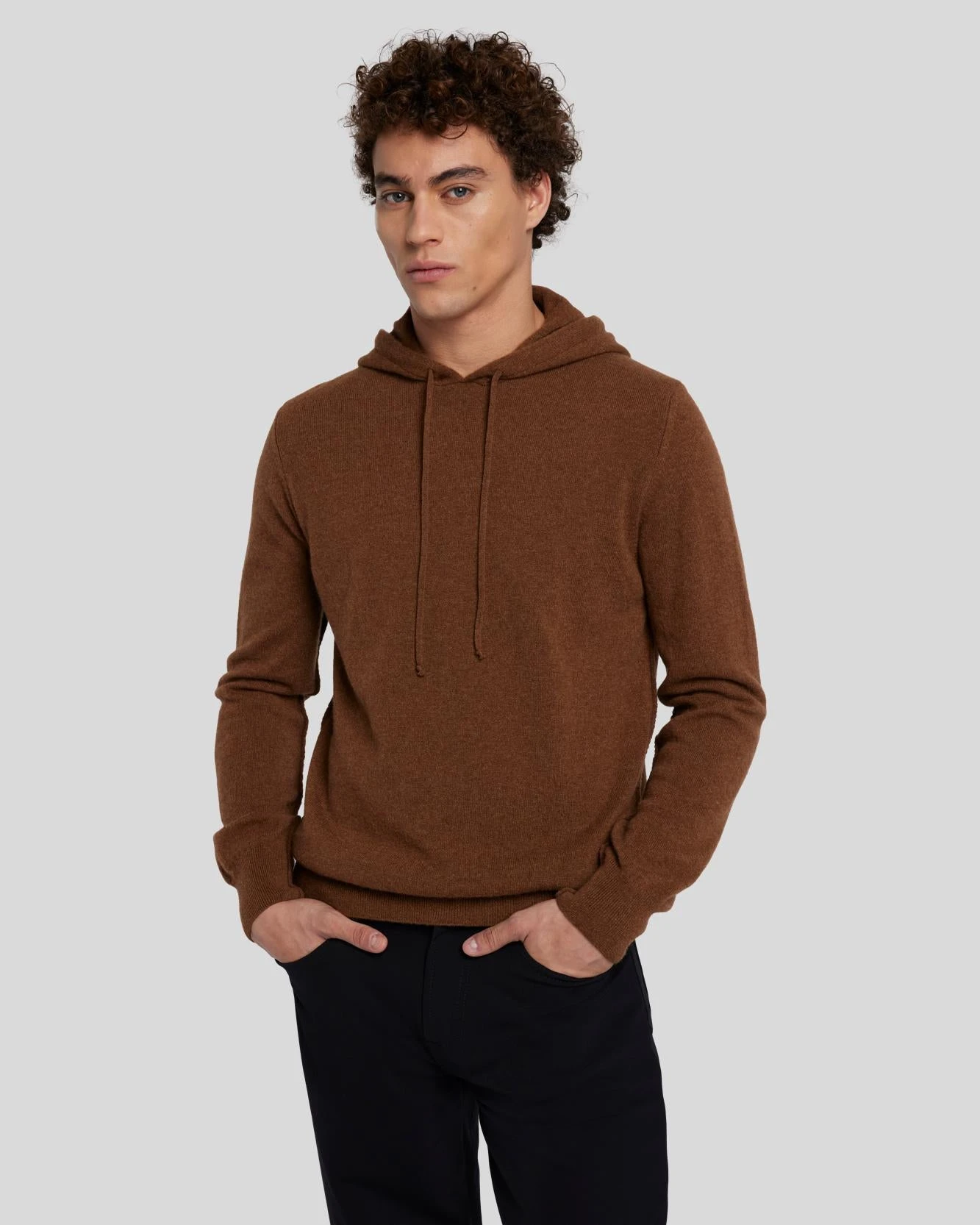 7 For All Mankind Cashmere Hoodie In Dapper Tan 3 7 For All Mankind Cashmere Hoodie In Dapper Tan