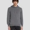 7 For All Mankind Cashmere Hoodie In Heather Grey 2 7 For All Mankind Cashmere Hoodie In Heather Grey -7 For All Mankind 7M209209 HEA 1