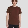 7 For All Mankind Featherweight Tee In Chestnut -7 For All Mankind 7M211P11 CTT 1