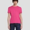 7 For All Mankind Featherweight Tee In Raspberry -7 For All Mankind 7M211P11 RBR 1