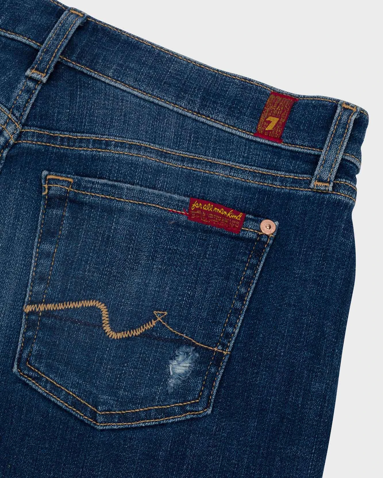 7 For All Mankind ALL KINDS Broken Twill Mid Roll Short In Vanity 6 7 For All Mankind ALL KINDS Broken Twill Mid Roll Short In Vanity - Image 4