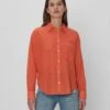 7 For All Mankind Eyelet Classic Shirt In Tigerlily -7 For All Mankind 7N537C51 TYL 01