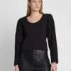 7 For All Mankind Balloon Sleeve Eyelet Top In Black 1 7 For All Mankind Balloon Sleeve Eyelet Top In Black -7 For All Mankind 7N564F07 BLK 1