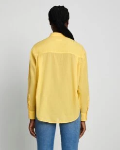 7 For All Mankind Classic Button Up Shirt In Jojoba -7 For All Mankind 7N567C51 JOJ 4 52173e47 c8ba 46ac 865d 33a2ecaddbbc