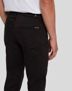 7 For All Mankind Luxe Performance Plus Slimmy In Black -7 For All Mankind 7T002V60 BLK 5
