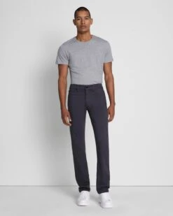 7 For All Mankind Luxe Performance Plus Slimmy In Gunmetal -7 For All Mankind 7T002V60 EGM 1