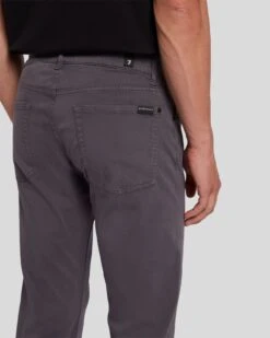 7 For All Mankind Luxe Performance Plus Slimmy In Gunmetal -7 For All Mankind 7T002V60 EGM 5