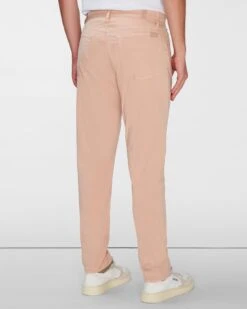 7 For All Mankind Airweft Twill Adrien 5 Pocket In Tangerine -7 For All Mankind 7T005C76 ATT 4