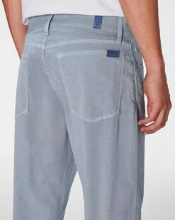 7 For All Mankind Airweft Twill Adrien 5 Pocket In Cold Gin -7 For All Mankind 7T005C76 AWC 3